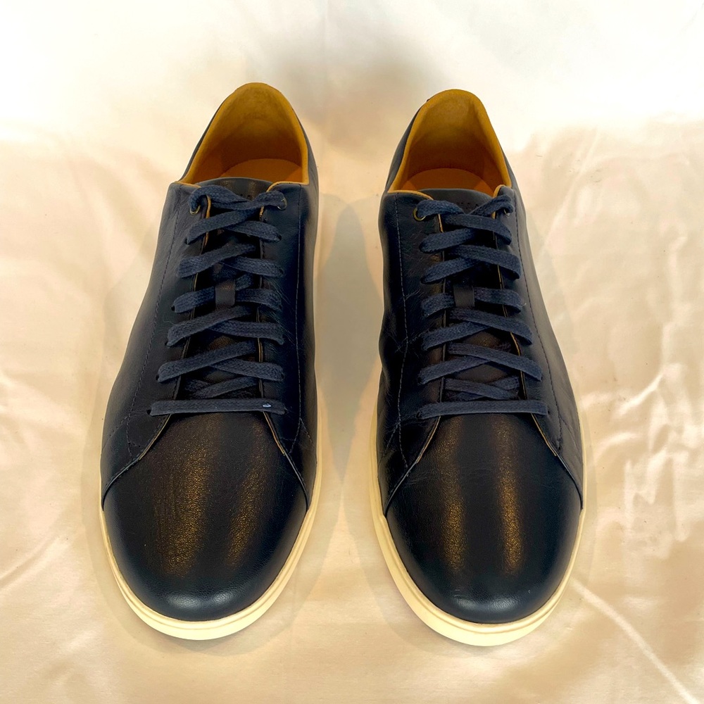 Cole Haan Men's Grand Crosscourt Sneaker, dark blue, size 13 wide, like new!!